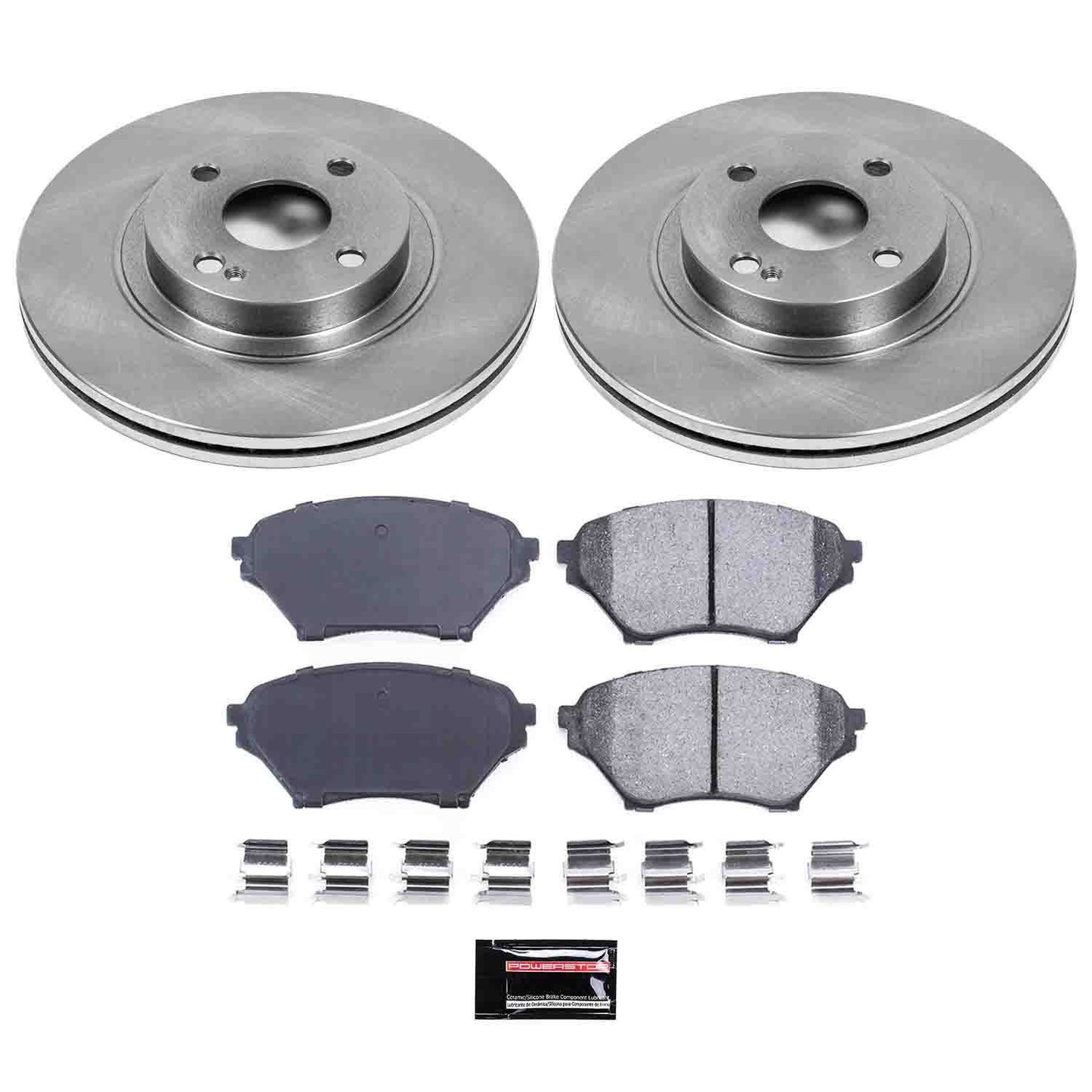PowerStop Power Stop 01-05 Mazda Miata Front Autospecialty Brake Kit KOE2353