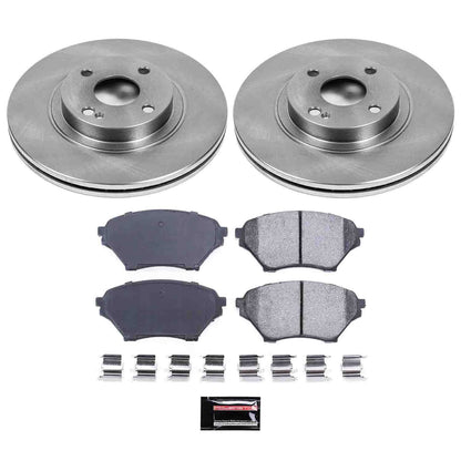 PowerStop Power Stop 01-05 Mazda Miata Front Autospecialty Brake Kit KOE2353