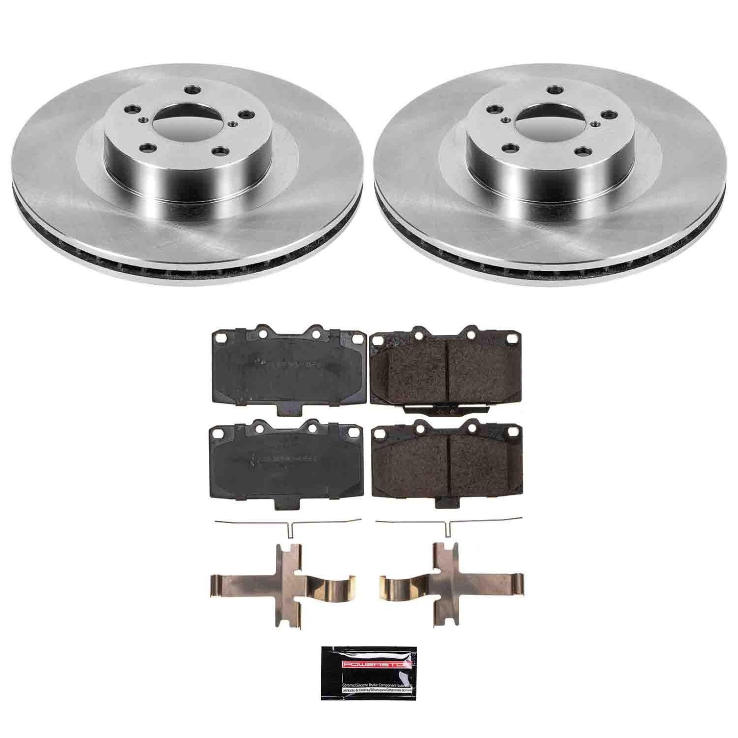 PowerStop Power Stop 06-07 Subaru Impreza Front Autospecialty Brake Kit KOE2367