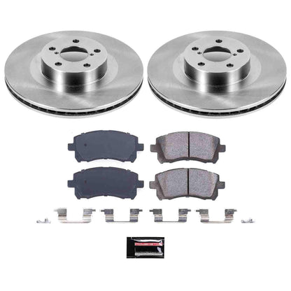 PowerStop Power Stop 02-03 Subaru Impreza Front Autospecialty Brake Kit KOE2369