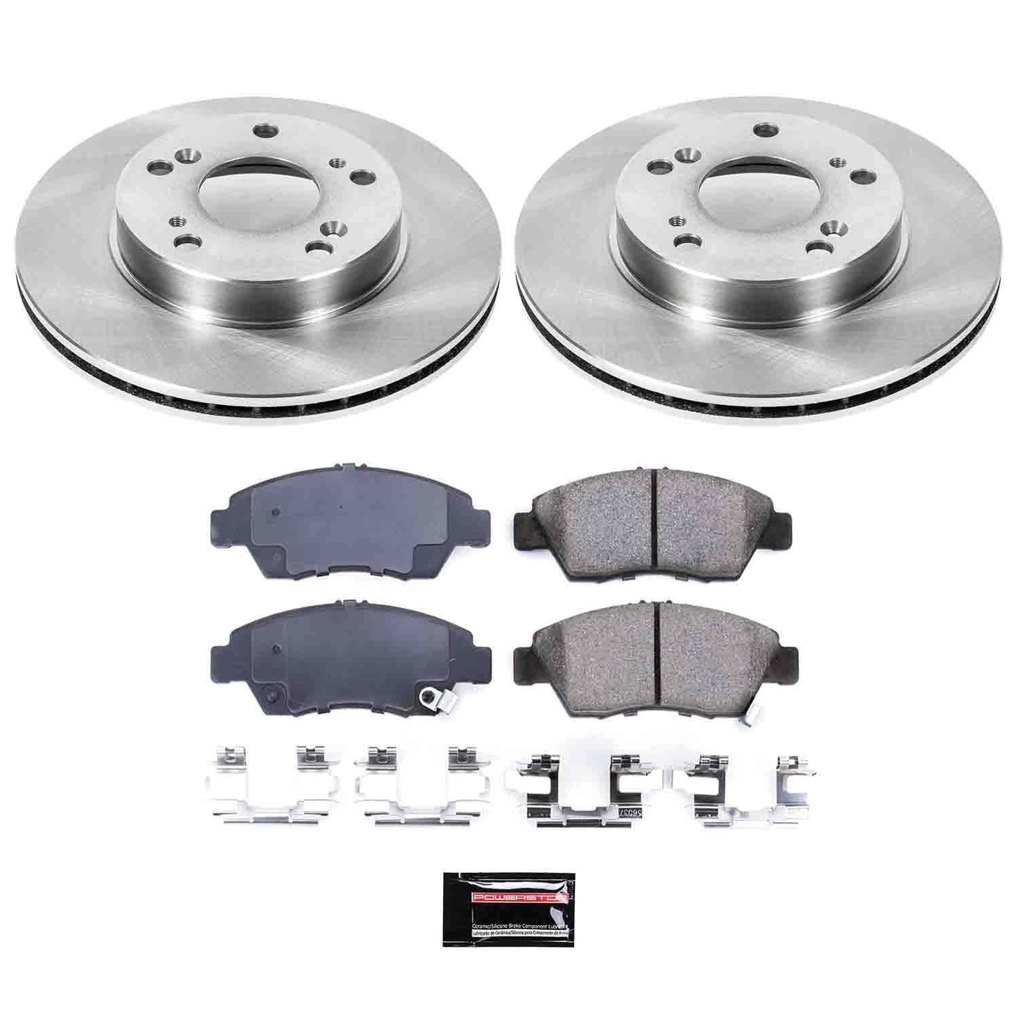 PowerStop Power Stop 02-06 Acura RSX Front Autospecialty Brake Kit KOE2386