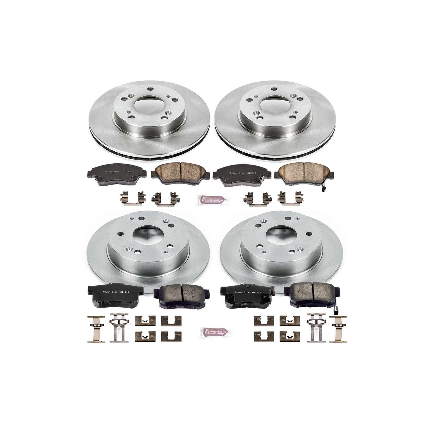 PowerStop Power Stop 02-06 Acura RSX Front & Rear Autospecialty Brake Kit KOE2387