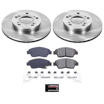 PowerStop Power Stop 06-11 Honda Civic Front Autospecialty Brake Kit KOE2389