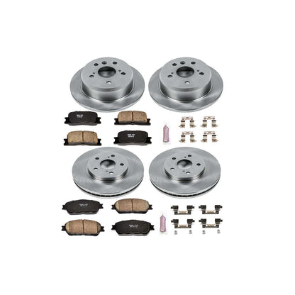 PowerStop Power Stop 02-03 Lexus ES300 Front & Rear Autospecialty Brake Kit KOE2413