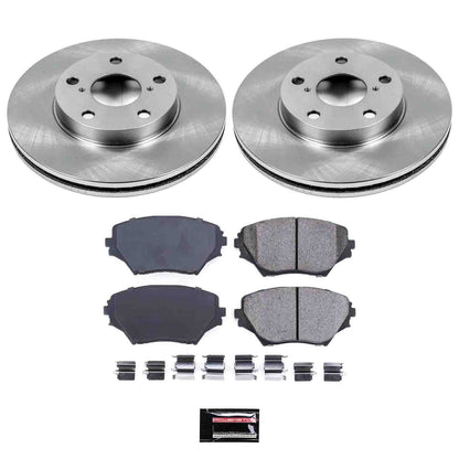 PowerStop Power Stop 01-05 Toyota RAV4 Front Autospecialty Brake Kit KOE2419
