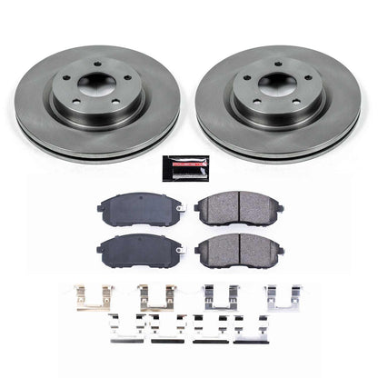 PowerStop Power Stop 07-13 Nissan Altima Front Autospecialty Brake Kit KOE241