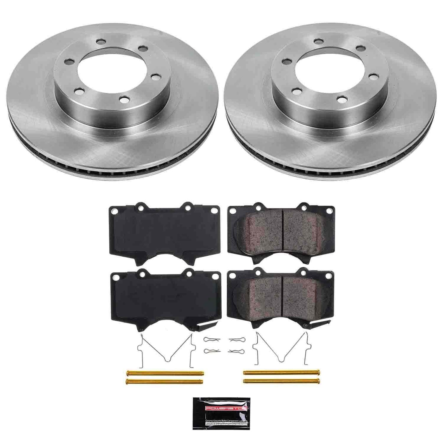 PowerStop Power Stop 03-09 Lexus GX470 Front Autospecialty Brake Kit KOE2421