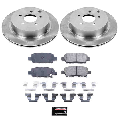 PowerStop Power Stop 03-12 Infiniti FX35 Rear Autospecialty Brake Kit KOE2427