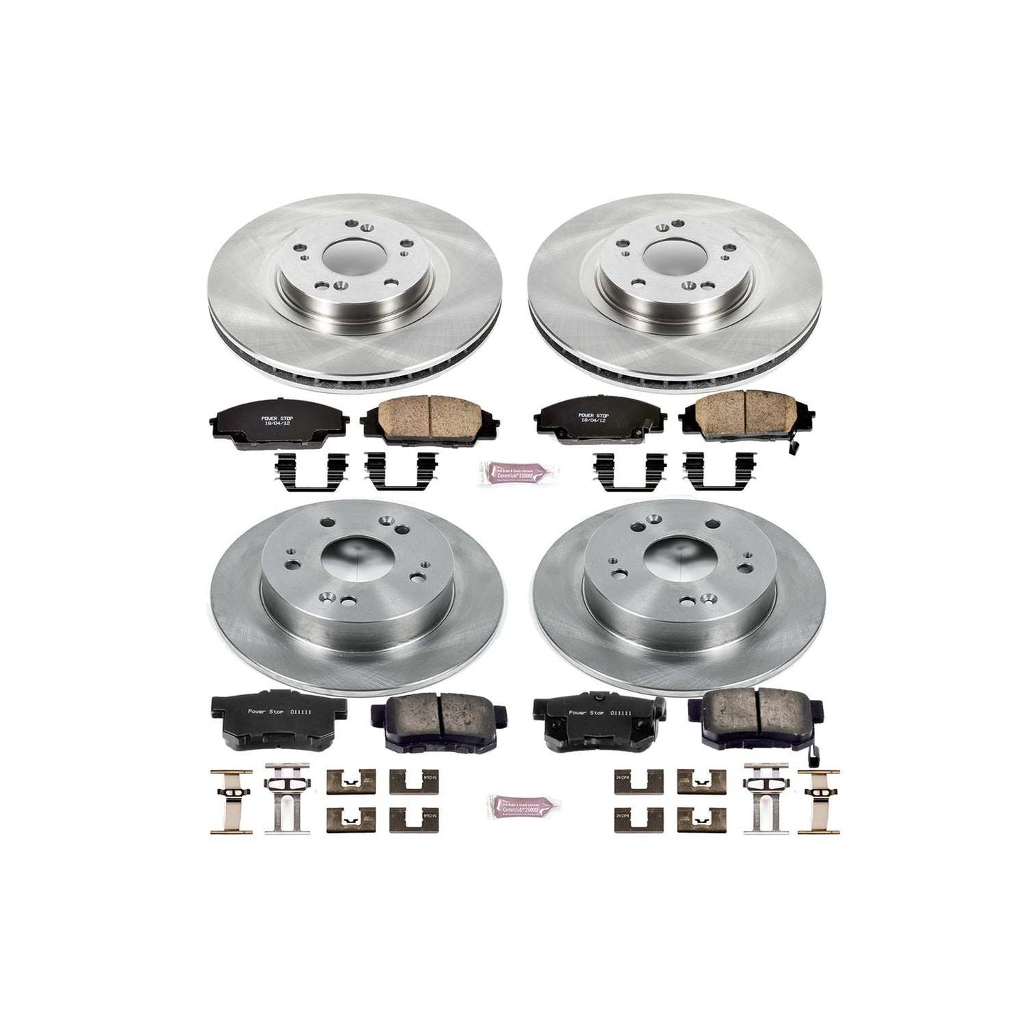 PowerStop Power Stop 02-06 Acura RSX Front & Rear Autospecialty Brake Kit KOE2441