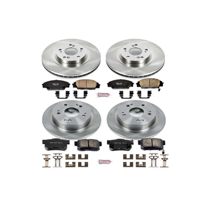 PowerStop Power Stop 02-06 Acura RSX Front & Rear Autospecialty Brake Kit KOE2441