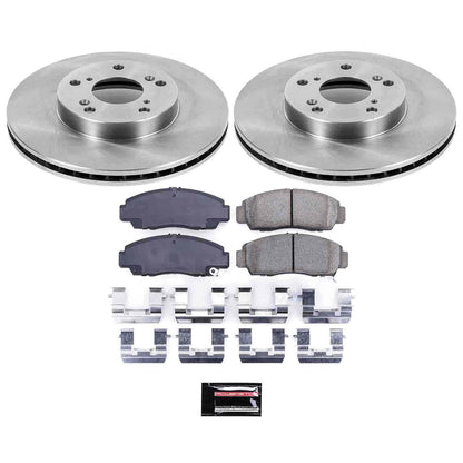 PowerStop Power Stop 03-07 Honda Accord Front Autospecialty Brake Kit KOE2558