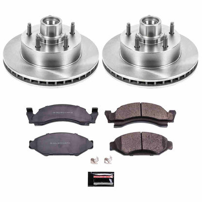 PowerStop Power Stop 1986 Ford E-150 Front Autospecialty Brake Kit KOE2578