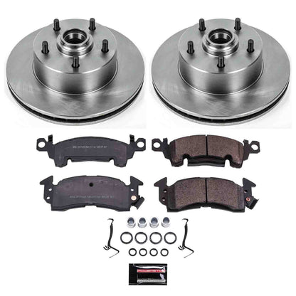 PowerStop Power Stop 73-74 Buick Apollo Front Autospecialty Brake Kit KOE2579