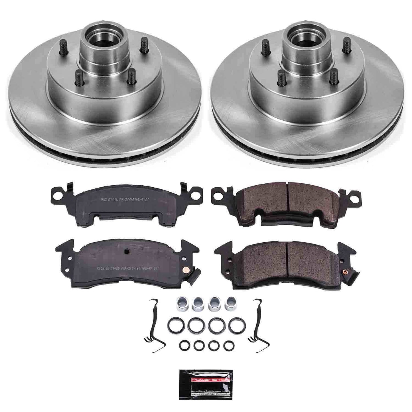 PowerStop Power Stop 1975 Buick Apollo Front Autospecialty Brake Kit KOE2580