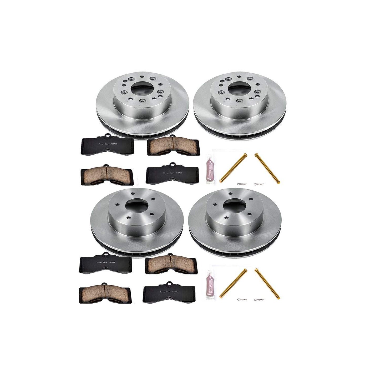 PowerStop Power Stop 63-82 Chevrolet Corvette Front & Rear Autospecialty Brake Kit KOE2597