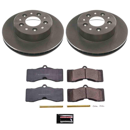 PowerStop Power Stop 63-82 Chevrolet Corvette Front Autospecialty Brake Kit KOE2598
