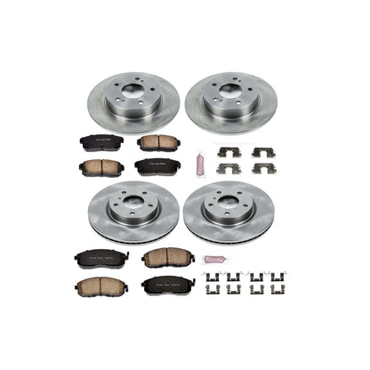 PowerStop Power Stop 03-05 Infiniti G35 Front & Rear Autospecialty Brake Kit KOE2710