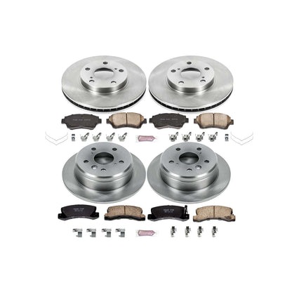 PowerStop Power Stop 92-96 Toyota Camry Front & Rear Autospecialty Brake Kit KOE2714