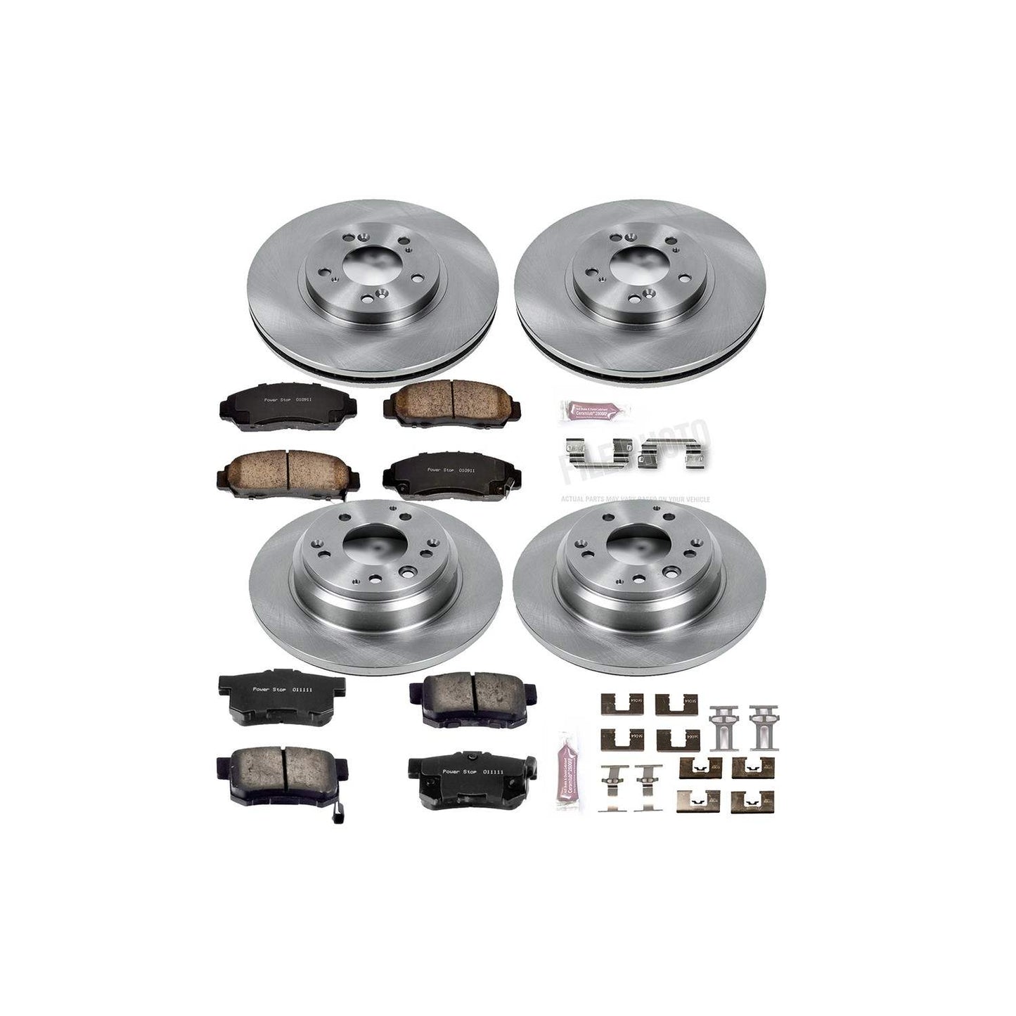 PowerStop Power Stop 99-01 Acura RL Front & Rear Autospecialty Brake Kit KOE2715