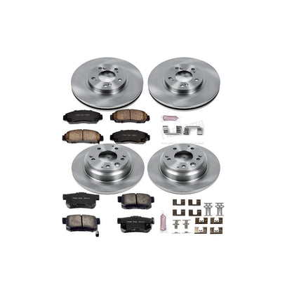 PowerStop Power Stop 99-01 Acura RL Front & Rear Autospecialty Brake Kit KOE2715