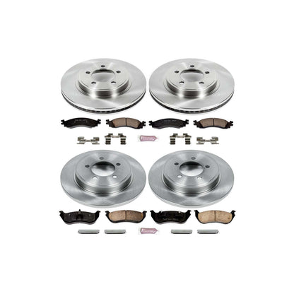 PowerStop Power Stop 2006 Mercury Mountaineer Front & Rear Autospecialty Brake Kit KOE2721