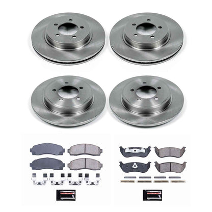 PowerStop Power Stop 02-05 Ford Explorer Front & Rear Autospecialty Brake Kit KOE2722