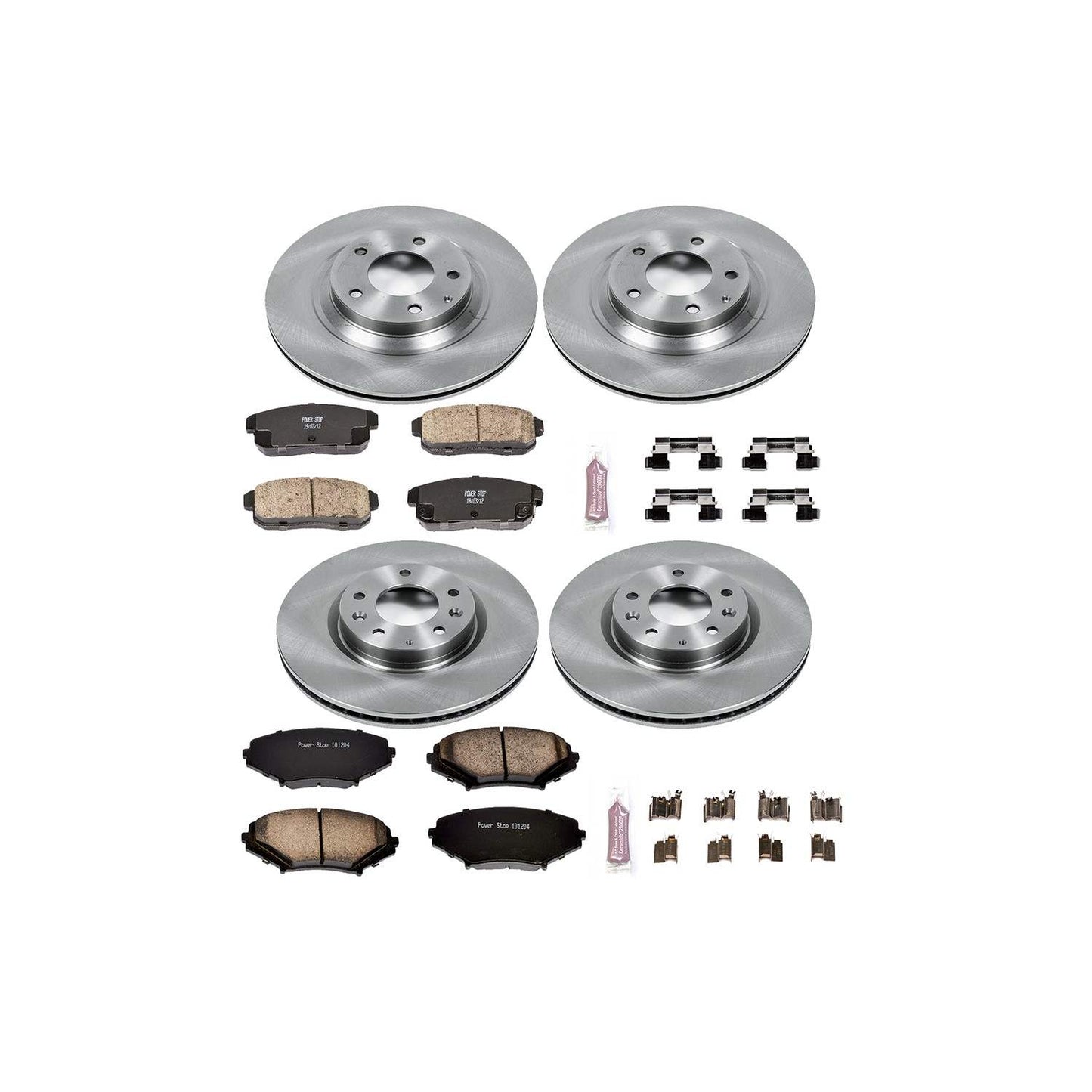 PowerStop Power Stop 04-08 Mazda RX-8 Front & Rear Autospecialty Brake Kit KOE2725