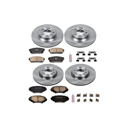 PowerStop Power Stop 04-08 Mazda RX-8 Front & Rear Autospecialty Brake Kit KOE2725