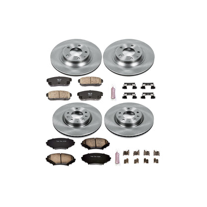 PowerStop Power Stop 04-08 Mazda RX-8 Front & Rear Autospecialty Brake Kit KOE2725