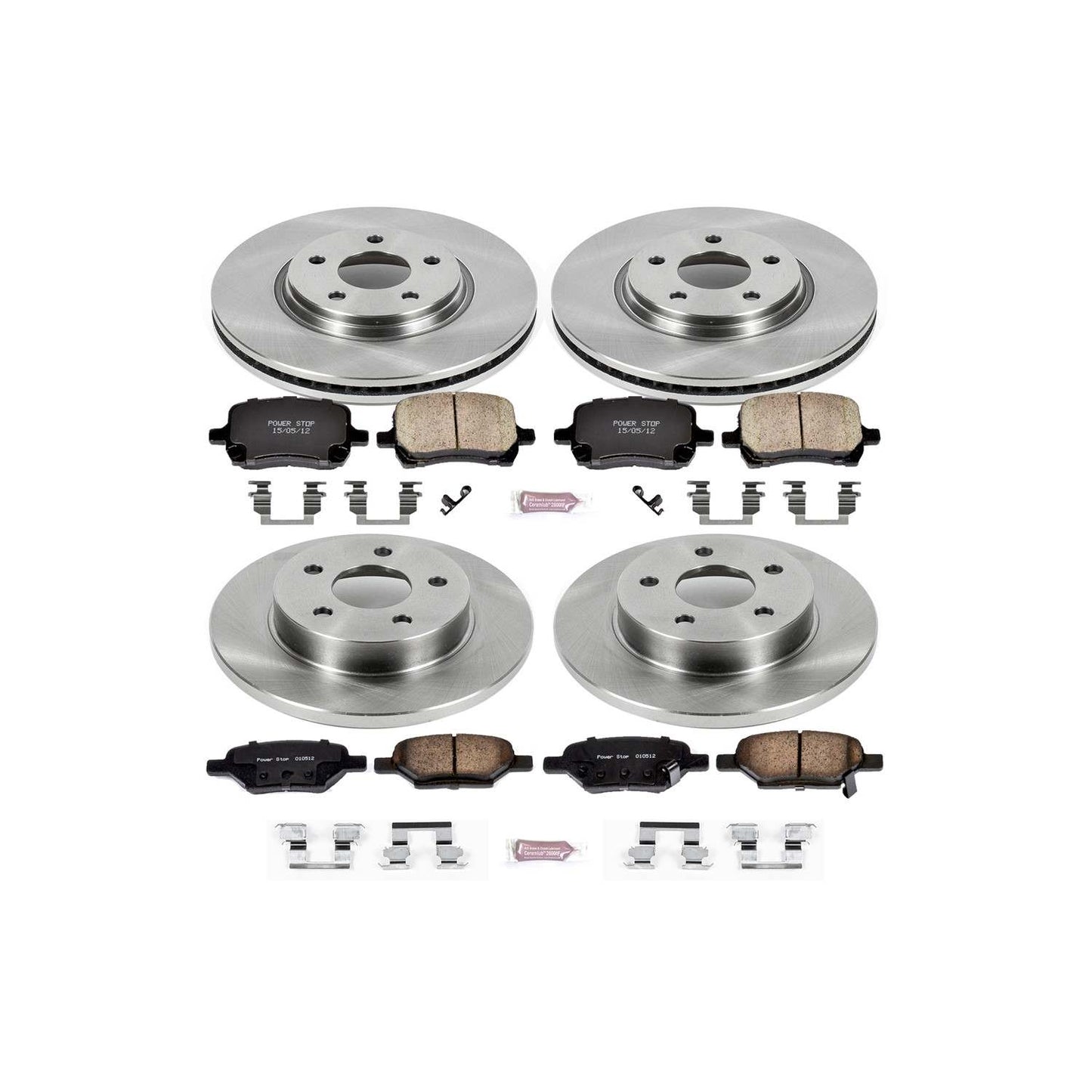 PowerStop Power Stop 2007 Chevrolet Cobalt Front & Rear Autospecialty Brake Kit KOE2731