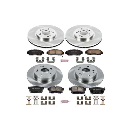 PowerStop Power Stop 06-07 Honda Accord Front & Rear Autospecialty Brake Kit KOE2743