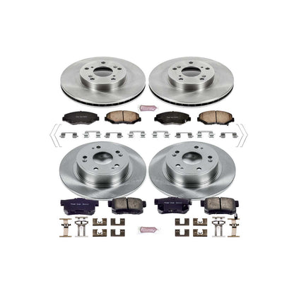 PowerStop Power Stop 2005 Honda Accord Front & Rear Autospecialty Brake Kit KOE2745