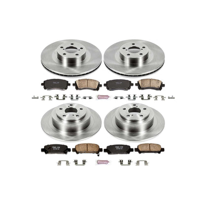 PowerStop Power Stop 2001 Subaru Legacy Front & Rear Autospecialty Brake Kit KOE2752
