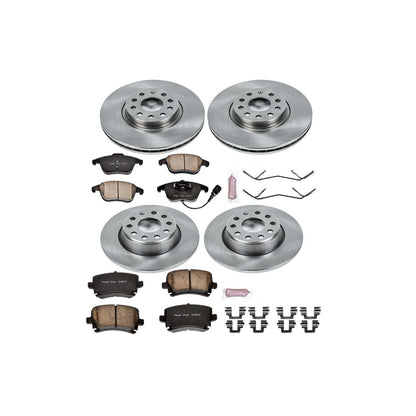 PowerStop Power Stop 09-10 Volkswagen Tiguan Front & Rear Autospecialty Brake Kit KOE2757