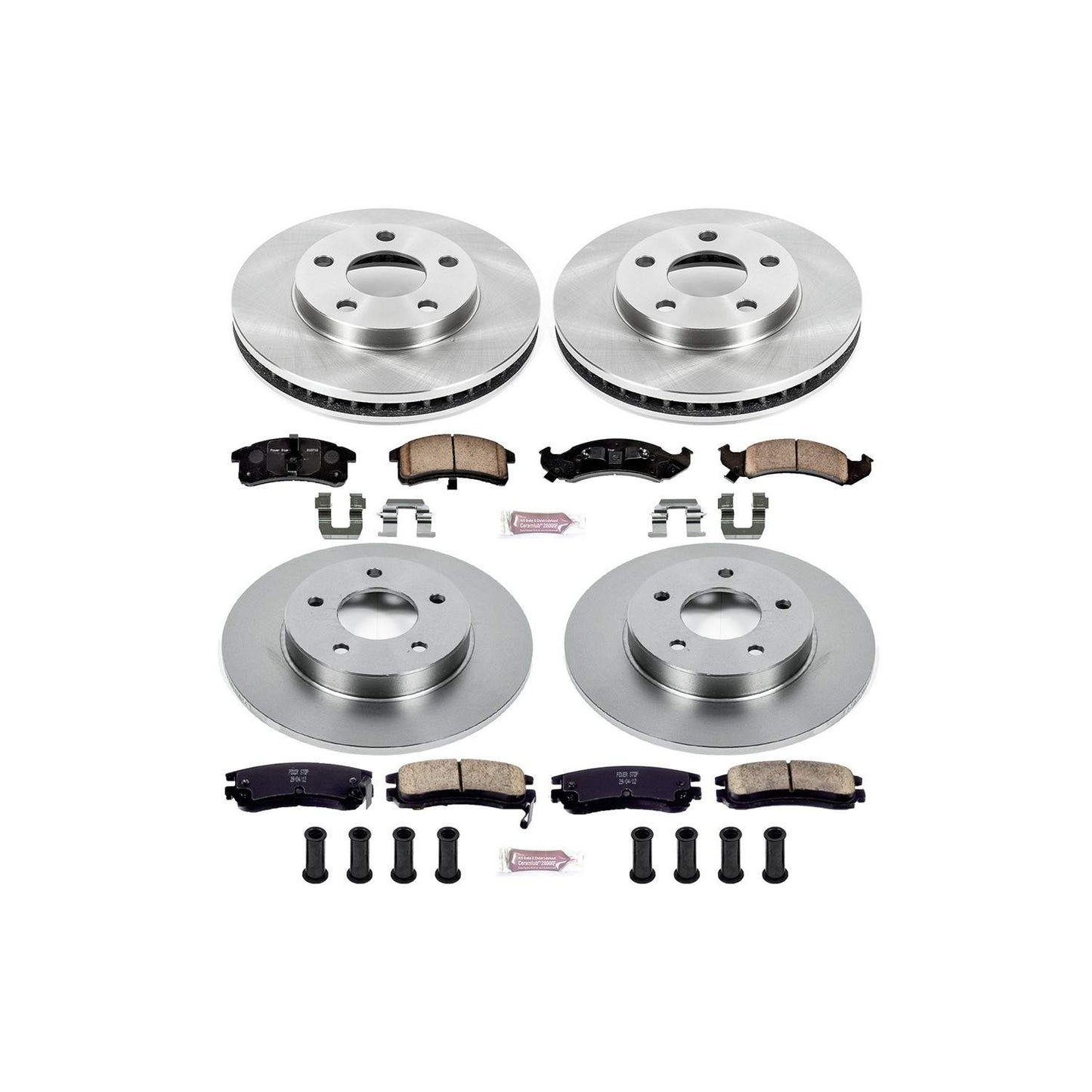 PowerStop Power Stop 95-96 Buick Riviera Front & Rear Autospecialty Brake Kit KOE2761