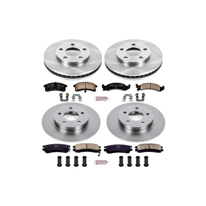 PowerStop Power Stop 95-96 Buick Riviera Front & Rear Autospecialty Brake Kit KOE2761