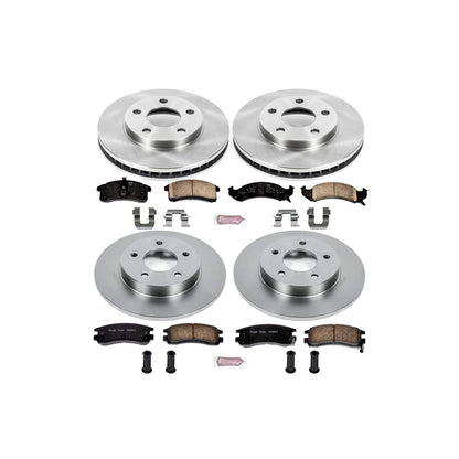 PowerStop Power Stop 92-93 Cadillac Eldorado Front & Rear Autospecialty Brake Kit KOE2762