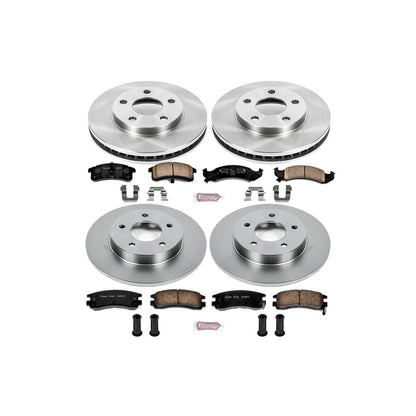 PowerStop Power Stop 94-96 Cadillac DeVille Front & Rear Autospecialty Brake Kit KOE2763