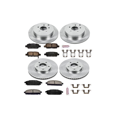 PowerStop Power Stop 04-09 Nissan Quest Front & Rear Autospecialty Brake Kit KOE2766