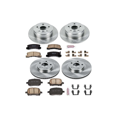 PowerStop Power Stop 99-01 Lexus RX300 Front & Rear Autospecialty Brake Kit KOE2774