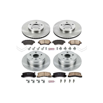 PowerStop Power Stop 92-96 Lexus ES300 Front & Rear Autospecialty Brake Kit KOE2776