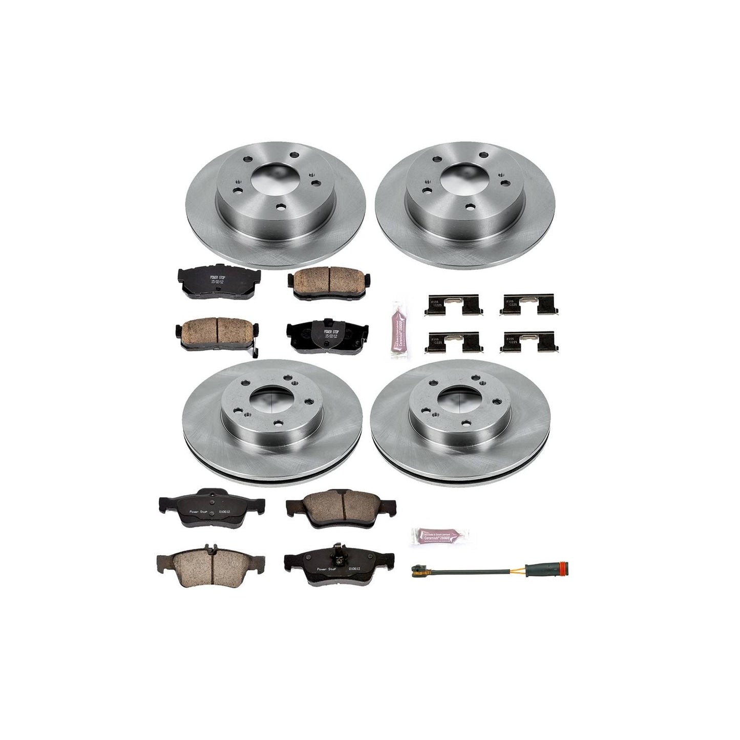 PowerStop Power Stop 89-94 Nissan Maxima Front & Rear Autospecialty Brake Kit KOE2780
