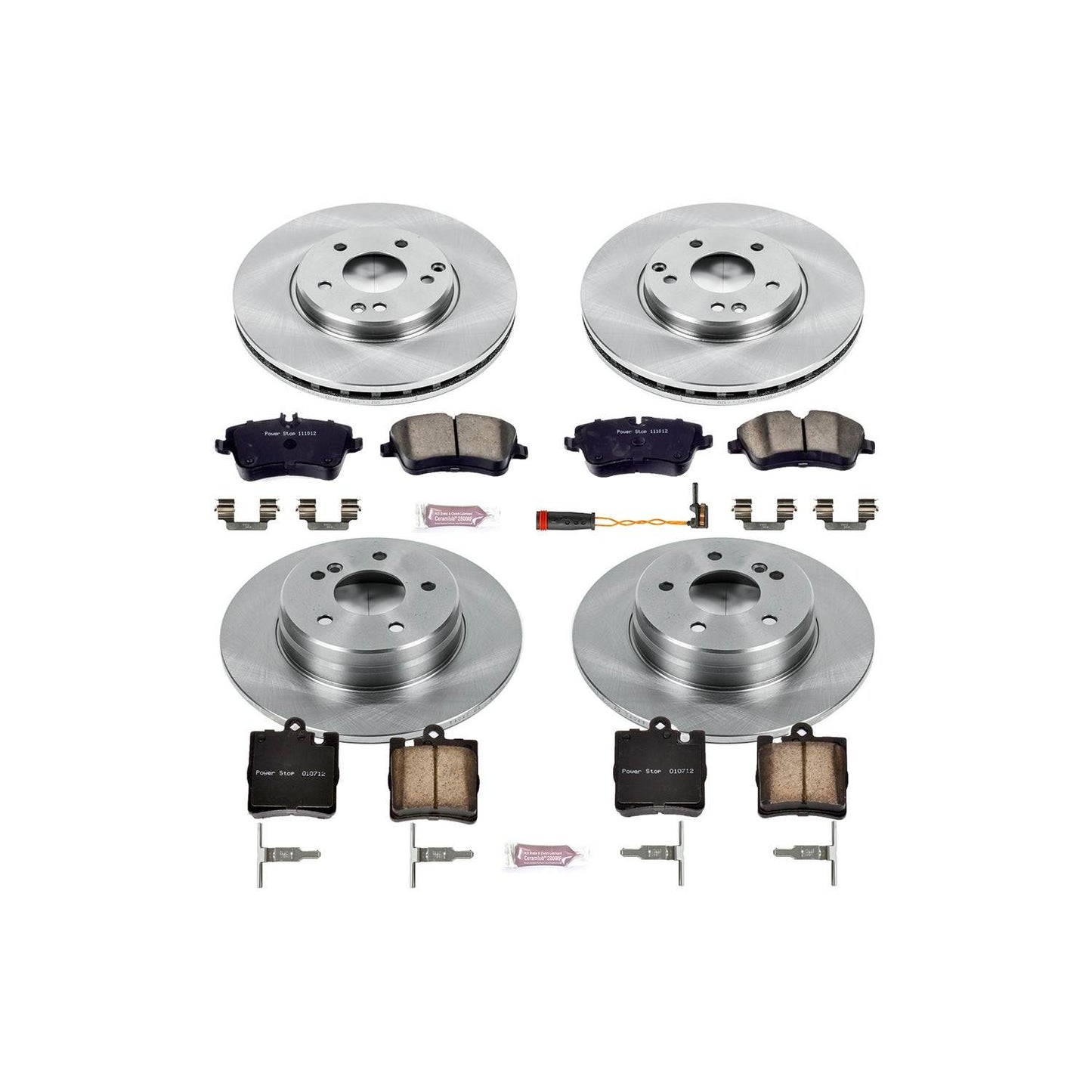 PowerStop Power Stop 2003 Mercedes-Benz C230 Front & Rear Autospecialty Brake Kit KOE2783