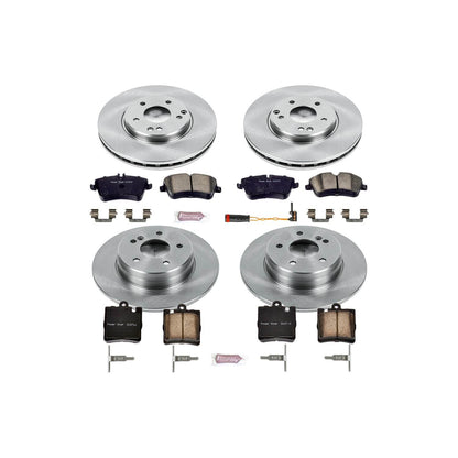 PowerStop Power Stop 2003 Mercedes-Benz C230 Front & Rear Autospecialty Brake Kit KOE2783