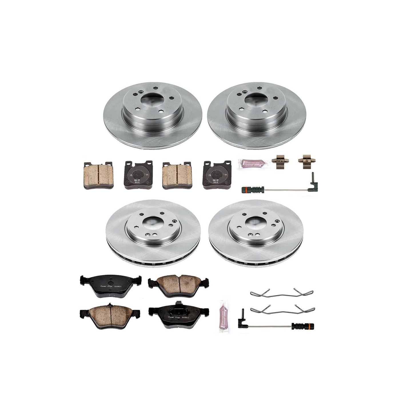 PowerStop Power Stop 98-99 Mercedes-Benz CLK320 Front & Rear Autospecialty Brake Kit KOE2785