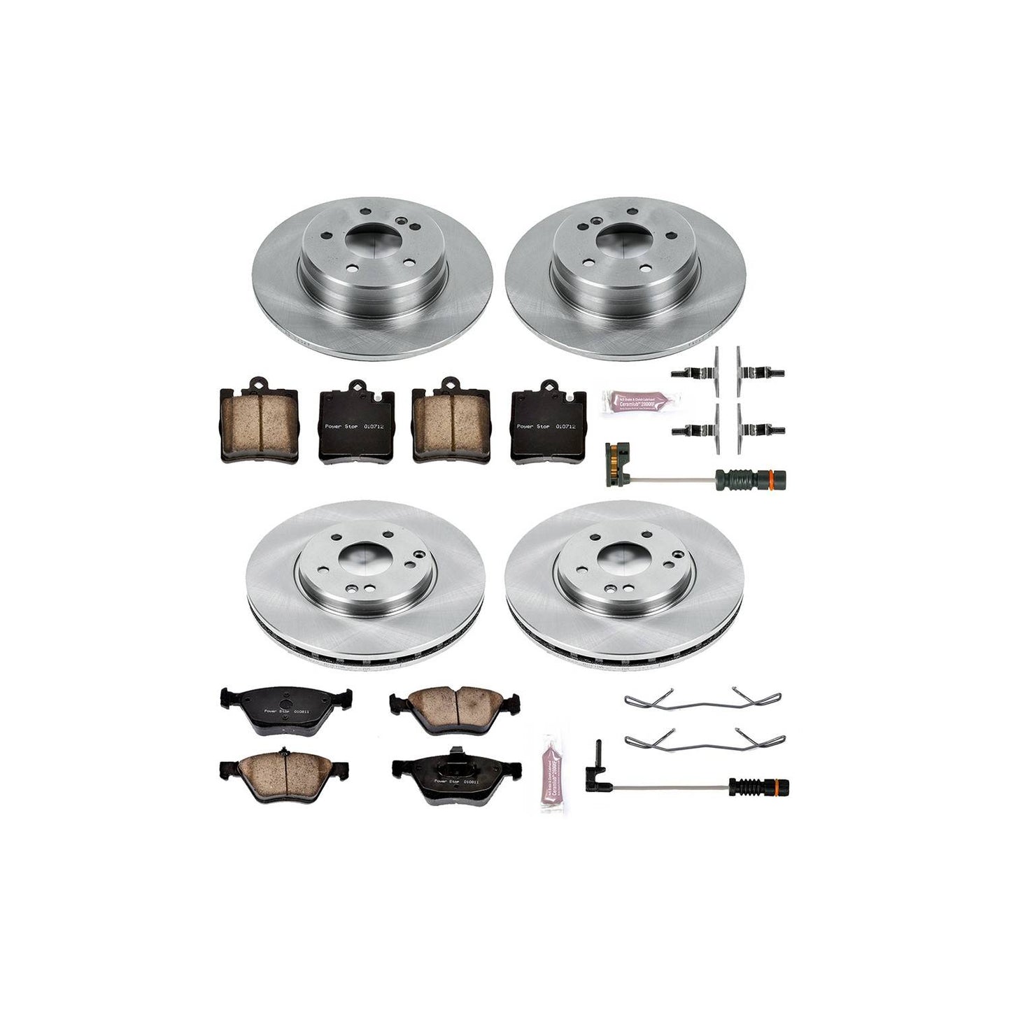 PowerStop Power Stop 01-02 Mercedes-Benz E430 Front & Rear Autospecialty Brake Kit KOE2790