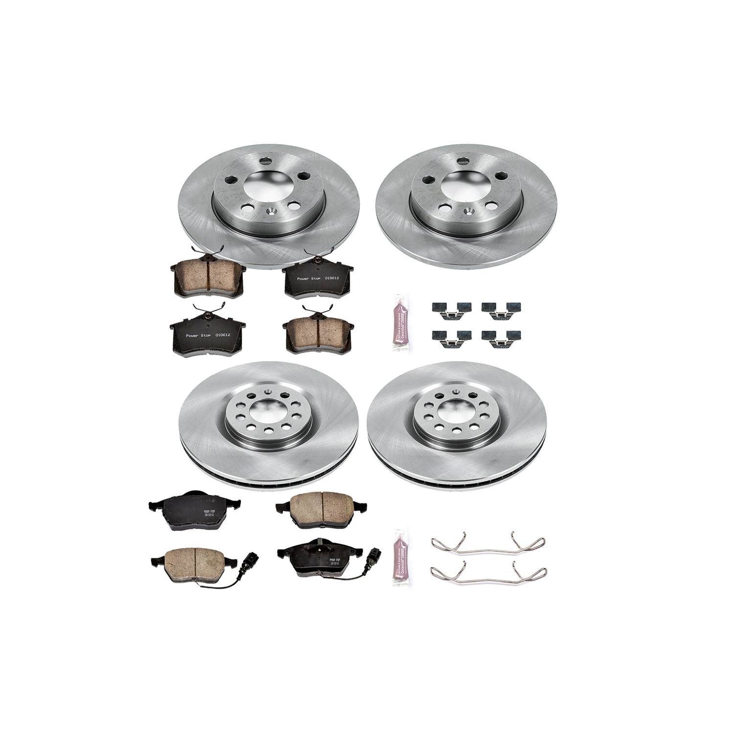 PowerStop Power Stop 00-06 Audi TT Quattro Front & Rear Autospecialty Brake Kit KOE2795