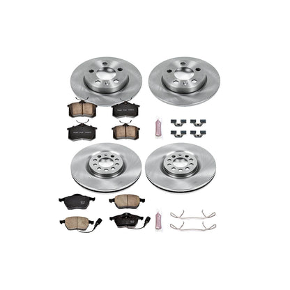 PowerStop Power Stop 00-06 Audi TT Quattro Front & Rear Autospecialty Brake Kit KOE2795