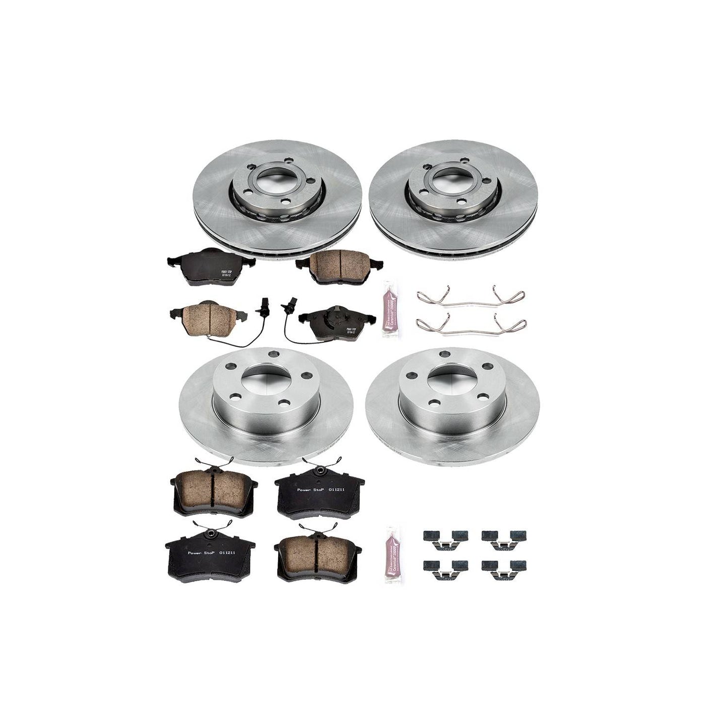 PowerStop Power Stop 99-05 Volkswagen Passat Front & Rear Autospecialty Brake Kit KOE2800