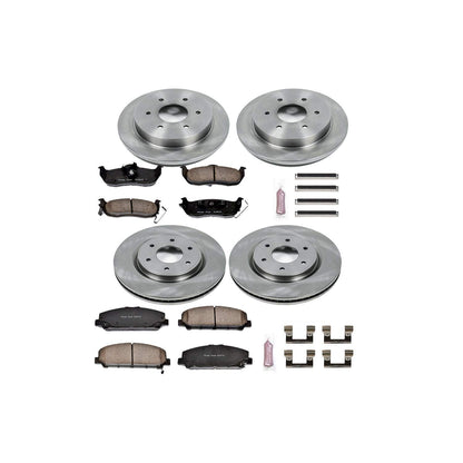 PowerStop Power Stop 06-07 Infiniti QX56 Front & Rear Autospecialty Brake Kit KOE2804